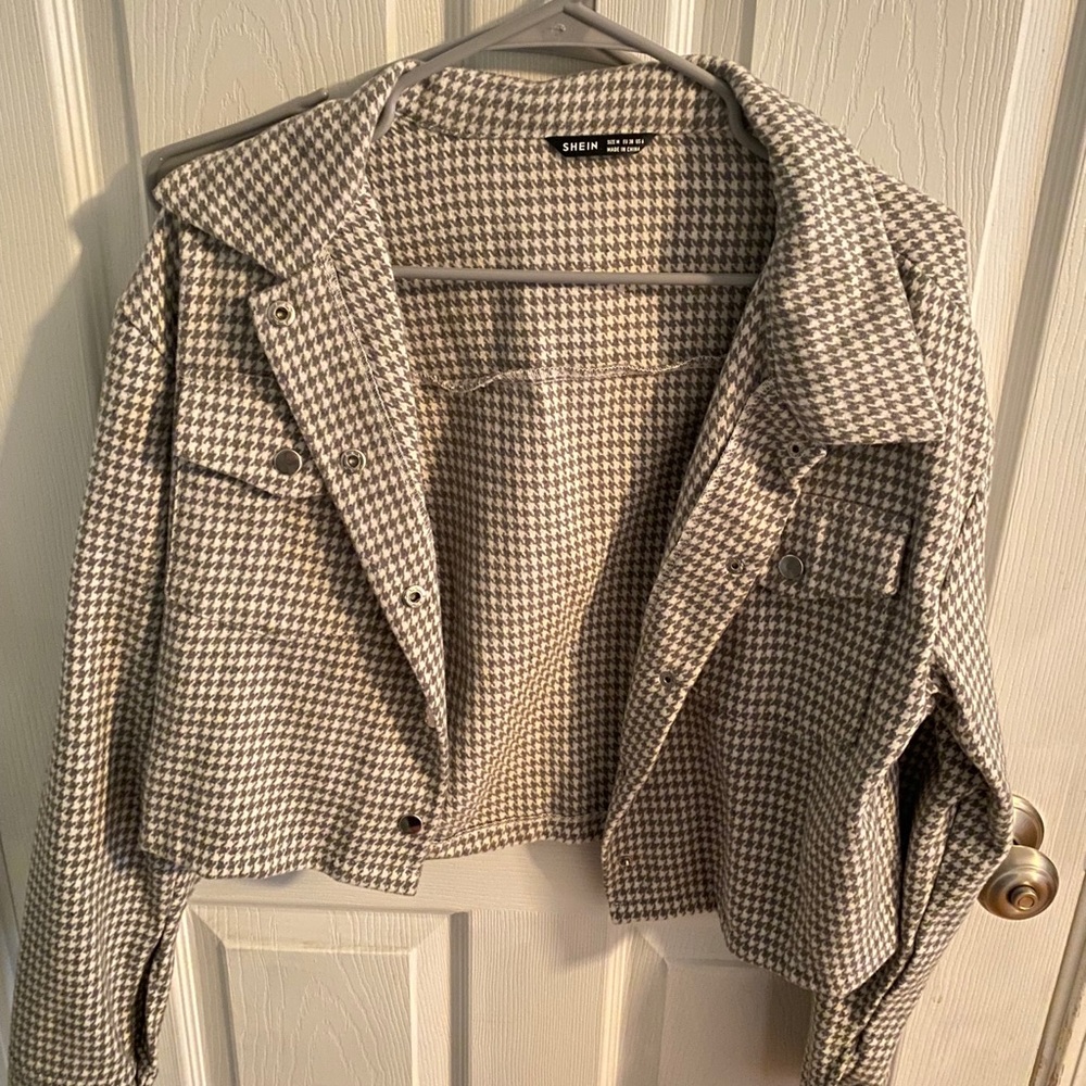crop shein jacket